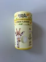 Mängden socker i gum & paper Lemon Flavor
