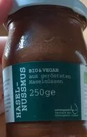 Mängden socker i Haselnussmus bio und vegan