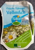 Mängden socker i Frische Tübinger Vollmilch