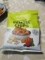 Mängden socker i Gemüse Chips gesalzen