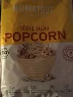 Mängden socker i Popcorn süss & salzig