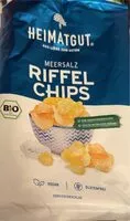 Mängden socker i Riffel Chips Meersalz