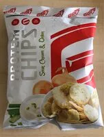Mängden socker i Protein Chips Sour Cream