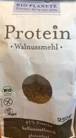 Mängden socker i Protein Walnussmehl