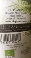 Mängden socker i Huile de coco vierge