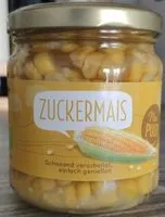 Mängden socker i Zuckermais