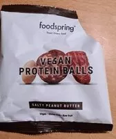 Mängden socker i Vegan protéines balls