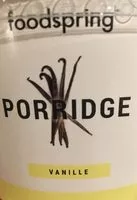 Mängden socker i Porridge Vanille