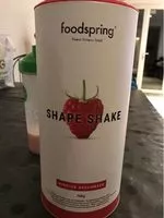 Mängden socker i Shape shake framboise