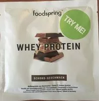 Mängden socker i Foodspring Whey Protein Schokolade