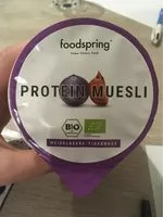 Mängden socker i Muesli Protein Myrtilles