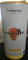 Mängden socker i Shape shake