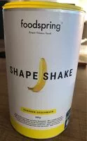 Mängden socker i Shape shake