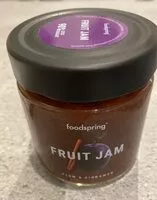 Mängden socker i Fruit jam Plum & Cinnamon