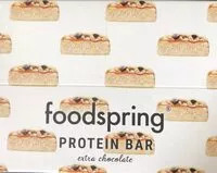 Mängden socker i Foodspring Protein Bar