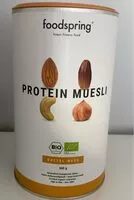 Mängden socker i Protein muesli