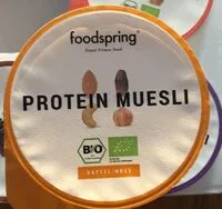 Mängden socker i Protein muesli