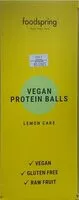Mängden socker i Vegan protein balls