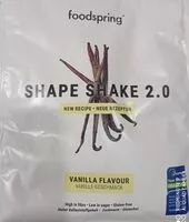 Mängden socker i Shape shake 2.0 Vaniglia