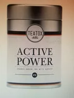Mängden socker i Teatox Bio Active Power Grüner Tee, Lose