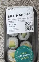 Mängden socker i Avocado Gurke Sushi