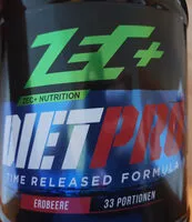 Mängden socker i Dietpro  (Erdbeere)