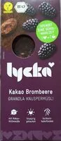 Mängden socker i Kakao Brombeere Granola