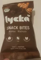 Mängden socker i Snack Bites Kakao Walnuss