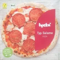 Mängden socker i Pizza Typ Salame