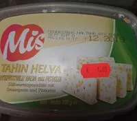 Mängden socker i Tahin helva