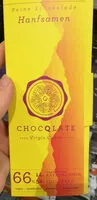 Mängden socker i Schokolade Hanfsamen 66%