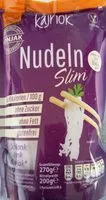 Mängden socker i Nudeln Slim