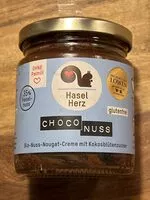 Mängden socker i Hasel Herz - Choco Nuss
