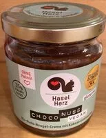 Mängden socker i Choco Nuss vegan