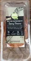 Mängden socker i Seitan Aufschnitt Spicy Beans