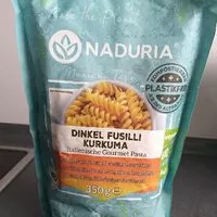 Mängden socker i Naduria dinkel fusilli kurkuma