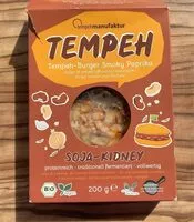 Mängden socker i Tempeh Burger Smoky Paprika