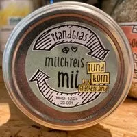 Mängden socker i Milchreis Mii Pfandglas