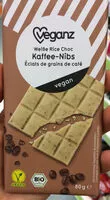 Mängden socker i Éclats de grains de café