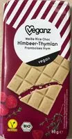 Mängden socker i Weiße Rice Choc Himbeer-thymian, Vegan
