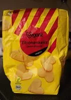 Mängden socker i Lemon biscuits