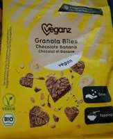 Mängden socker i Granola bites chocolat et banane