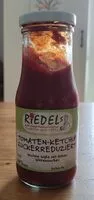 Mängden socker i Riedels Tomaten-Ketchup zuckerreduziert