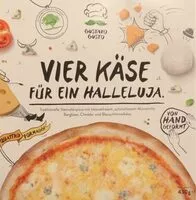 Mängden socker i Pizza Vier Käse für ein Halleluja
