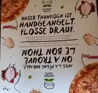 Mängden socker i Steinofenpizza Thunfisch
