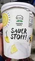 Mängden socker i Eis - 'Sauerstoff' veganes Zitronensorbet