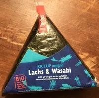 Mängden socker i Rice up onigiri — lachs and wasabi