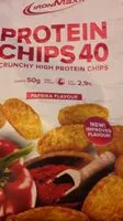 Mängden socker i Protein Chips 40 - Paprika Flavour