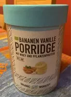 Mängden socker i Bananen vanille porridge