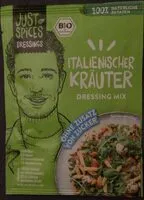 Mängden socker i Italienischer kräuter dressing mix